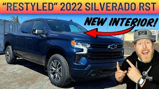 NEW STYLE 2022 Chevrolet Silverado RST FIRST LOOK [upl. by Aicrop150]