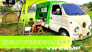 built Canopy cover Suzuki DA52T Vw camper [upl. by Purse]