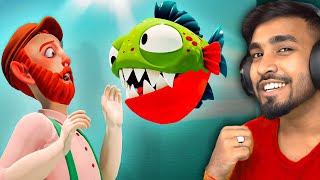 PIRANHA FISH IS VERY DANGEROUS  TECHNO GAMERZ [upl. by Akeihsal]