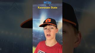 MTSU vs Kennesaw State Game Prediction collegefootballfootballsports [upl. by Ernaline]