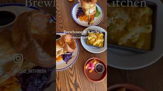 The best vegetarian Sunday roast at Brewhouse amp Kitchen Sutton Coldfield roast travel food short [upl. by Trisha]