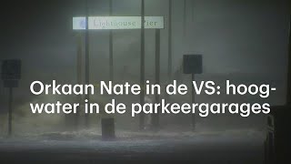 Enorme schade door orkaan Nate in VS  RTL NIEUWS [upl. by Gusella29]