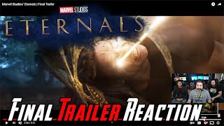 Marvels Eternals  Final Trailer Reaction [upl. by Leahcin]