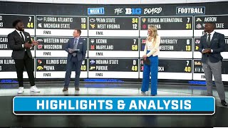 Highlights and Analysis Saturday Results for Week 1 of Big Ten Football  The Final Drive [upl. by Gebler]