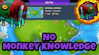 Elite Bloonarius Tutorial  No Monkey Knowledge  Spring Spring  BTD6 [upl. by Elenore741]