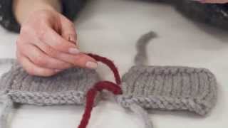 Mattress Stitch on Stocking Stitch [upl. by Noiemad]