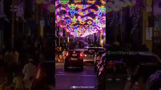 shopping 🛍️ paradise gets a festive look bengaluru commercialstreet [upl. by Aikahc]