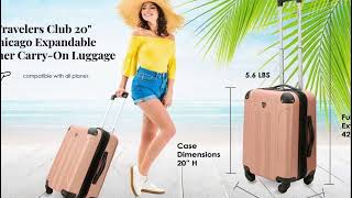 TOP 4 Best Suitcase for Travelling 2023 [upl. by Hpseoj]