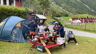 Pinoy in Norway Narating din Natin ang Gryta Camping site ng Olden matapus Sumakay ng Ferry Boat [upl. by Linad]