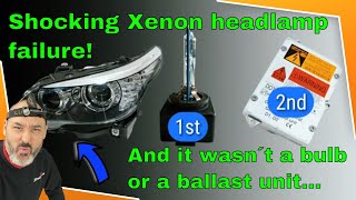 THE SHOCKING REASON WHY BMW XENON LIGHTS FAILED  YOU WONT BELIEVE THIS ONE SIMPLE CAUSE [upl. by Hildagarde]