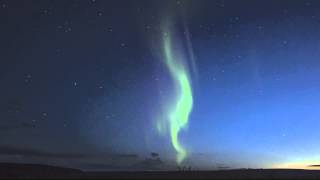 Northern lights Aurora borealis in Finnmark northern Norway [upl. by Nedac]