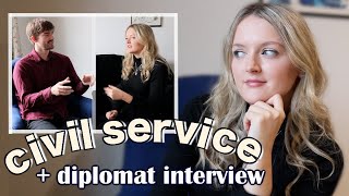 Civil Service Fast Stream Advice interview with a diplomat [upl. by Lain825]