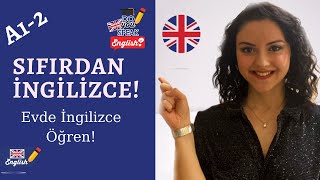 Başlangıç Seviyesi İngilizce DERS 1  Evde İngilizce Öğren [upl. by Trab]