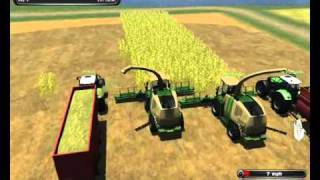 landwirtschafts simulator 2011 multiplayer [upl. by Ojyllek174]