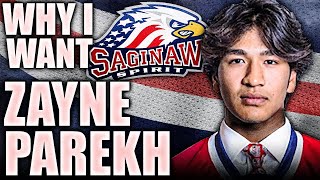 Why I Want ZAYNE PAREKH  The BEST OFFENSIVE DEFENCEMAN Of The 2024 NHL Entry Draft Prospects [upl. by Adniled]