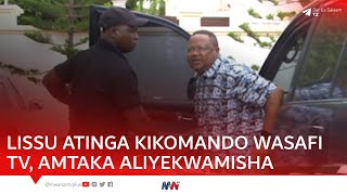 LISSU ATINGA KIKOMANDO WASAFI TV AMTAKA ALIYEKWAMISHA KIPINDI quotMAELEKEZO TOKA JUUquot [upl. by Akcired972]