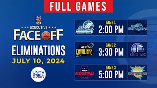 LIVE FULL GAMES UNTV Cup Executive FaceOff at Novadeci Convention Center QC  July 10 2024 [upl. by Calla711]