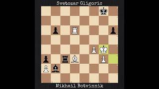 Mikhail Botvinnik vs Svetozar Gligoric  Hastings England  1962 [upl. by Mccreery871]