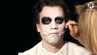 Einfach und effektvoll als Joker schminken Halloween Schminken Anleitung [upl. by Ranzini]