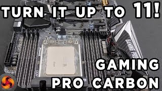 MSI X399 Gaming Pro Carbon AC Mobo  Ripping Threads [upl. by Onairotciv]