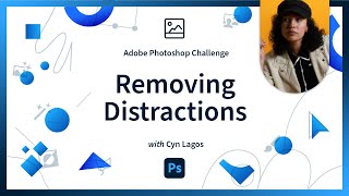 Removing Distractions  Photoshop Photo Editing Challenge [upl. by Nennahs]