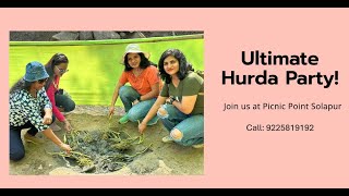 Experience the Ultimate Hurda Party at Picnic Point Solapur Call 9225819192 [upl. by Suoicserp507]