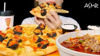 REAL MUKBANG  SPICY FOOD CHALLENGE  PIZZA  MAYONNAISE  CVS STORE FOOD  ASMR EATING  JINA [upl. by Barbara-Anne]