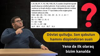 Vaxtaparan riyazi əməl sualının sadə izahı Dövlət qulluğu BABB [upl. by Hayden]