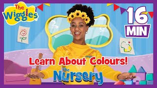 Learn About Colours with The Wiggles 🎨 The Nursery 🌈 Colors for Toddlers [upl. by Seerdi]