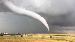 Tornado in Prospect Valley  Keenesburg Colorado 6192018 [upl. by Basil]