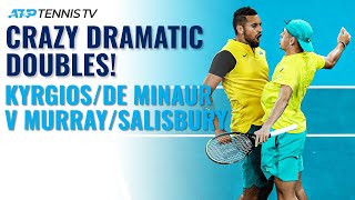 KyrgiosDe Minaur v MurraySalisbury Crazy Dramatic ATP Cup Highlights [upl. by Ynaffi]