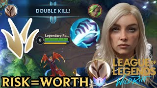 THE FASTEST SCALING ROLE but is it WORTH THE RISK  Kayle Jungle Wild Rift [upl. by Notsuoh]