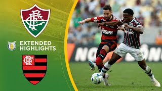 Fluminense vs Flamengo Extended Highlights  Brasilerao Série A  CBS Sports Golazo [upl. by Toft]