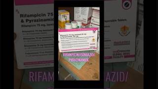 RifampicinIsoniazidPyrazinamide medication for tuberculosis in children [upl. by Shirberg272]