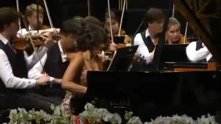 Khatia Buniatishvili Liszt Piano Concerto No 2 in A major S 125 YouTube 360p [upl. by Justen]