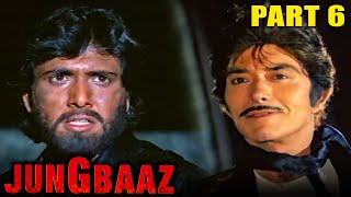 Jung Baaz 1989  Part 6  Superhit Hindi Movie l Govinda Madakini Danny Denzongpa Raaj Kumar [upl. by Erodavlas]