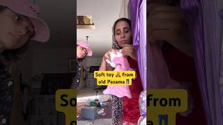 DIY soft toy🧸  How to make a soft toy in the home  Ghamu Saran shorts handmade [upl. by Sinaj158]