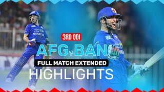 Full Match Long Highlights  Afghanistan Beat Bangladesh 21  AFG v BAN  ACB  Sharjah [upl. by Notwen]