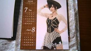 Tara Eunjung treasure box 2014 calendar unboxing [upl. by Weinman79]