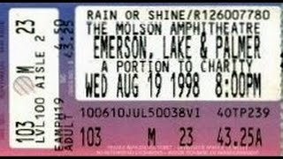 Emerson Lake amp PalmerLive in Toronto 1998 [upl. by Sharp187]