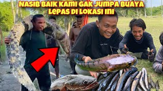 HEBOH BUAYA TERTANGKAP WARGA DI KEBUN KELAPA TERNYATA KERAJAAN IKAN [upl. by Niamart]