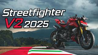 Nueva Ducati Streetfighter V2 2025  Desvelamos todos los secretos [upl. by Ainad]