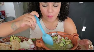 PARA CELEBRAR POZOLE VERDE ESTILO GUERRERO [upl. by Aneela]