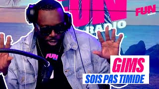 Gims quotSois pas timidequot en live sur Fun Radio [upl. by Ennaeus]