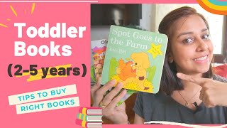 BOOKS FOR TODDLERS amp BABIES  Fav books for 25 years Tips on how to buy best books for toddlers [upl. by Hairakcaz]