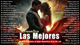 Baladas En Inglés Románticas De Los 80 Y 90  Canciones romanticas Que Se A Través De Los [upl. by Annabela]