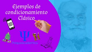 Condicionamiento clasico ejemplos  conductismo  psiqueacademica [upl. by Atsillac391]