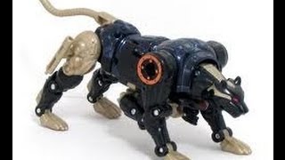 Transformers Toy Review  Beast Wars Ravage [upl. by Ahsieyt867]