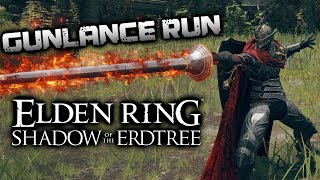 Elden Ring Shadow of the Erdtree Gameplay  Gunlance Run NG [upl. by Nahtal998]