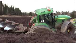 Ny lyckad bärgning av en JOHN DEERE 7530 [upl. by Hecht]